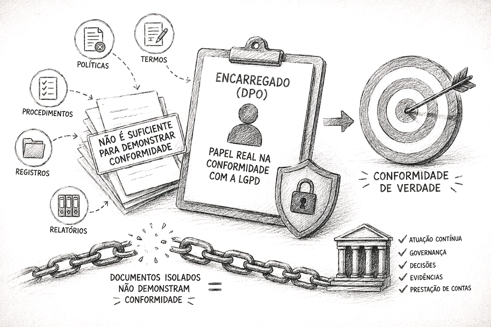 Encarregado (DPO): o papel real na conformidade com a LGPD